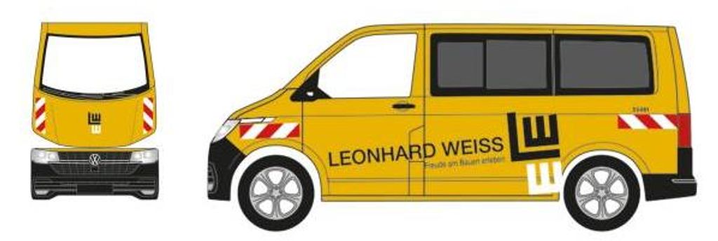 Herpa VW T6.1 Bus Leonhard Weiss 960656