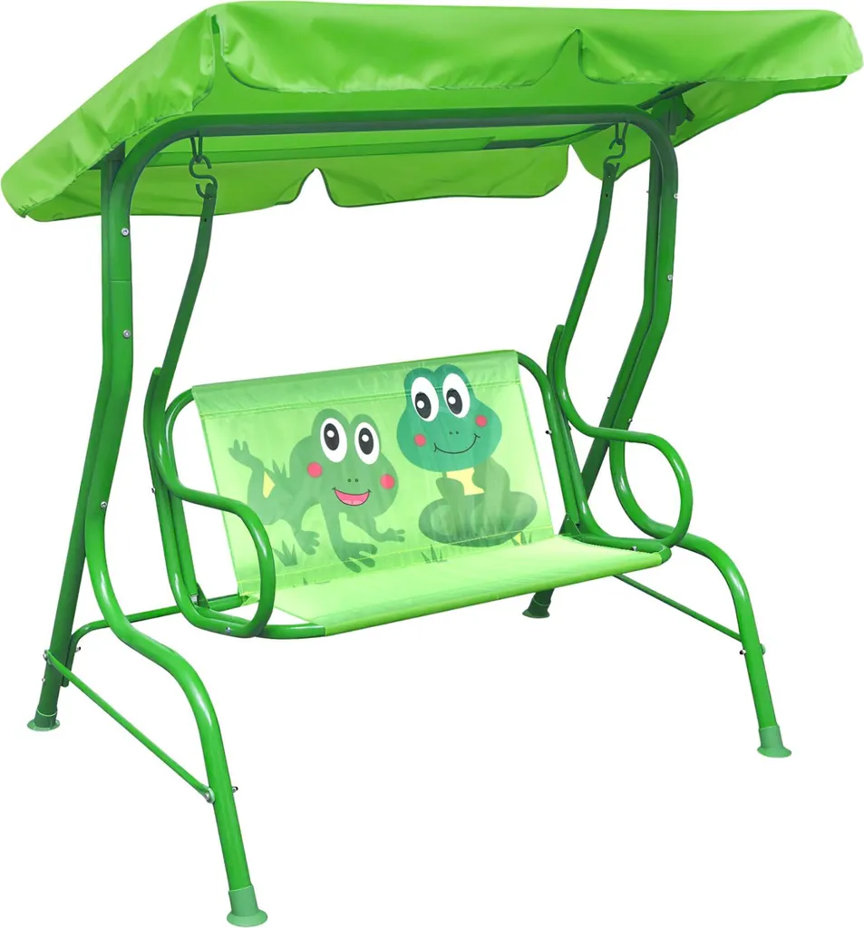 Altalena da Giardino Aga DS7022 Verde per Bambini - Offerta Shop Online