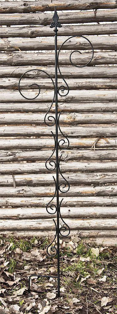 Support Plante Grimpante Métal 145 cm : Solution Stable avec Fixations - 14