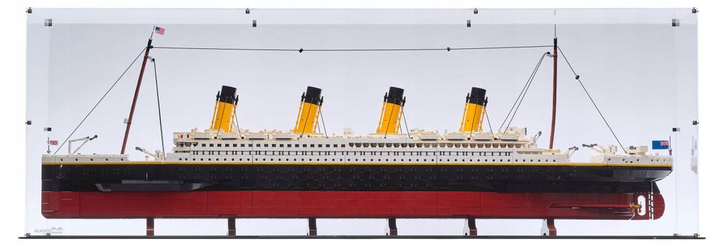Vetrina Blacked Brick XL per LEGO® 10294 Creator Expert – Immagine del prodotto 