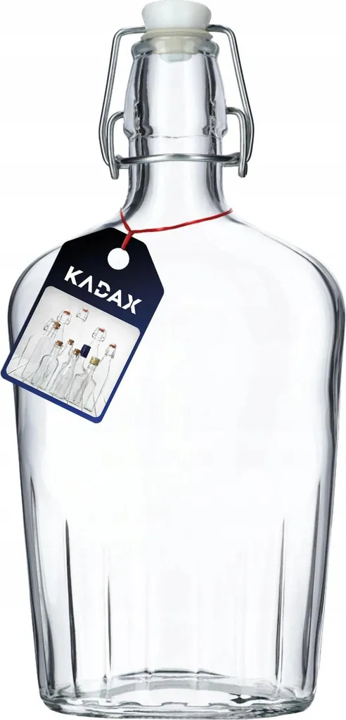 Bottiglia di Vetro 500ml Ideale per Regali e Liquori Fatti in Casa