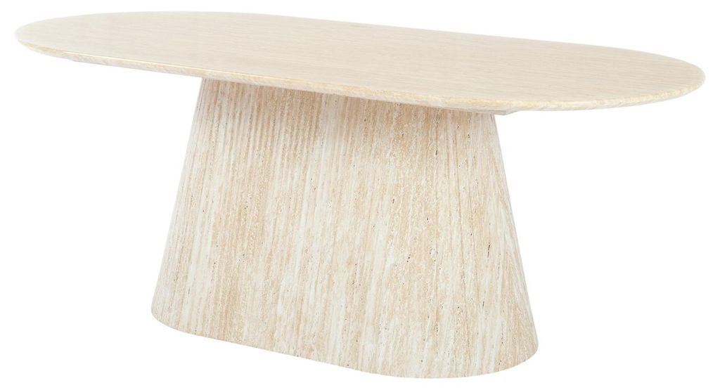 home24 Couchtisch - Travertin Stein Nachbildung Produktbild 