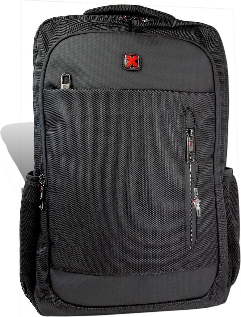 Travel N Meet Businessrucksack, Rucksack gepolstert schwarz Herren D2ORD4224S