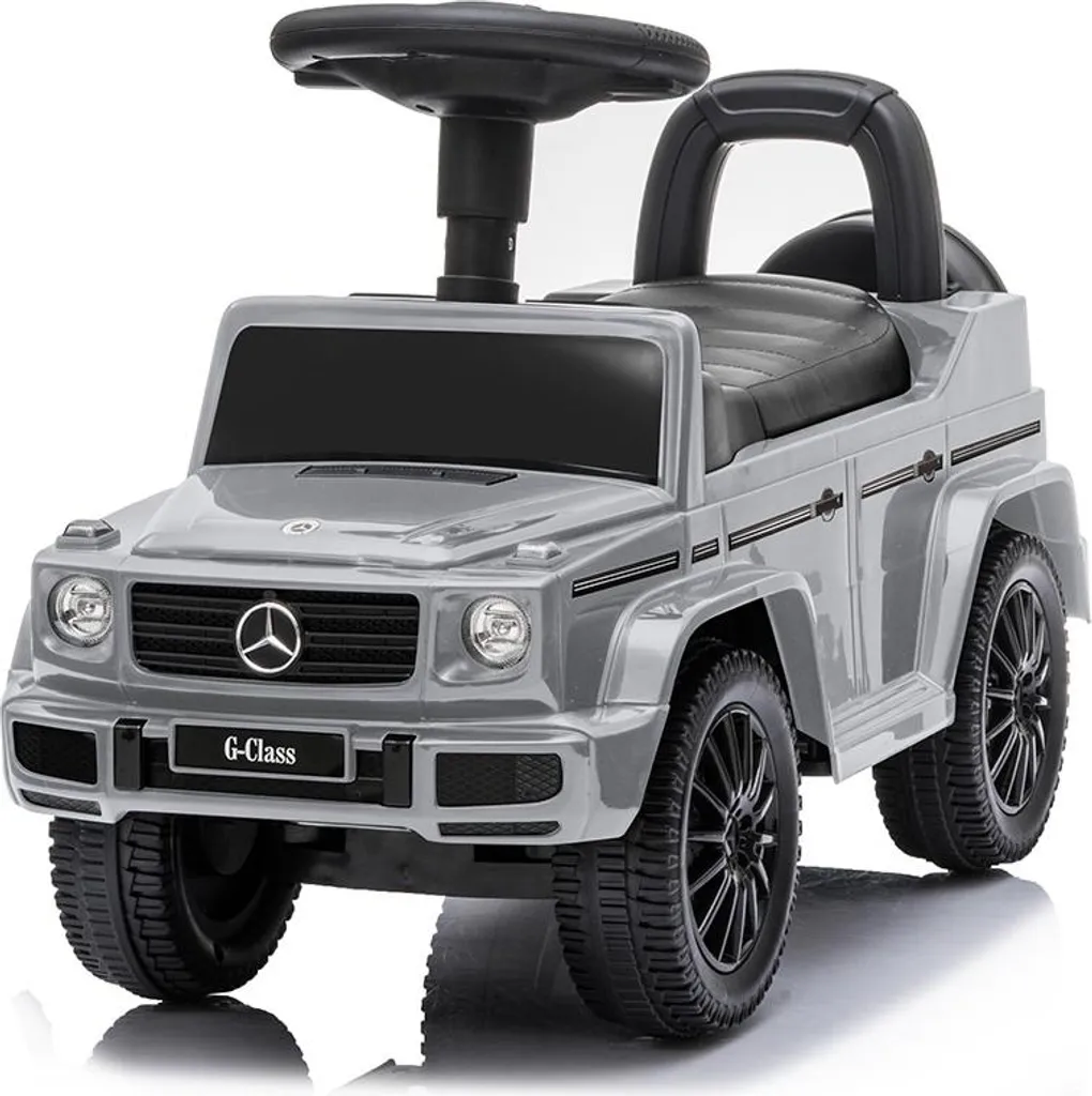 Porteur Bébé Mercedes G350D Argent Léger et Stable avec Sons