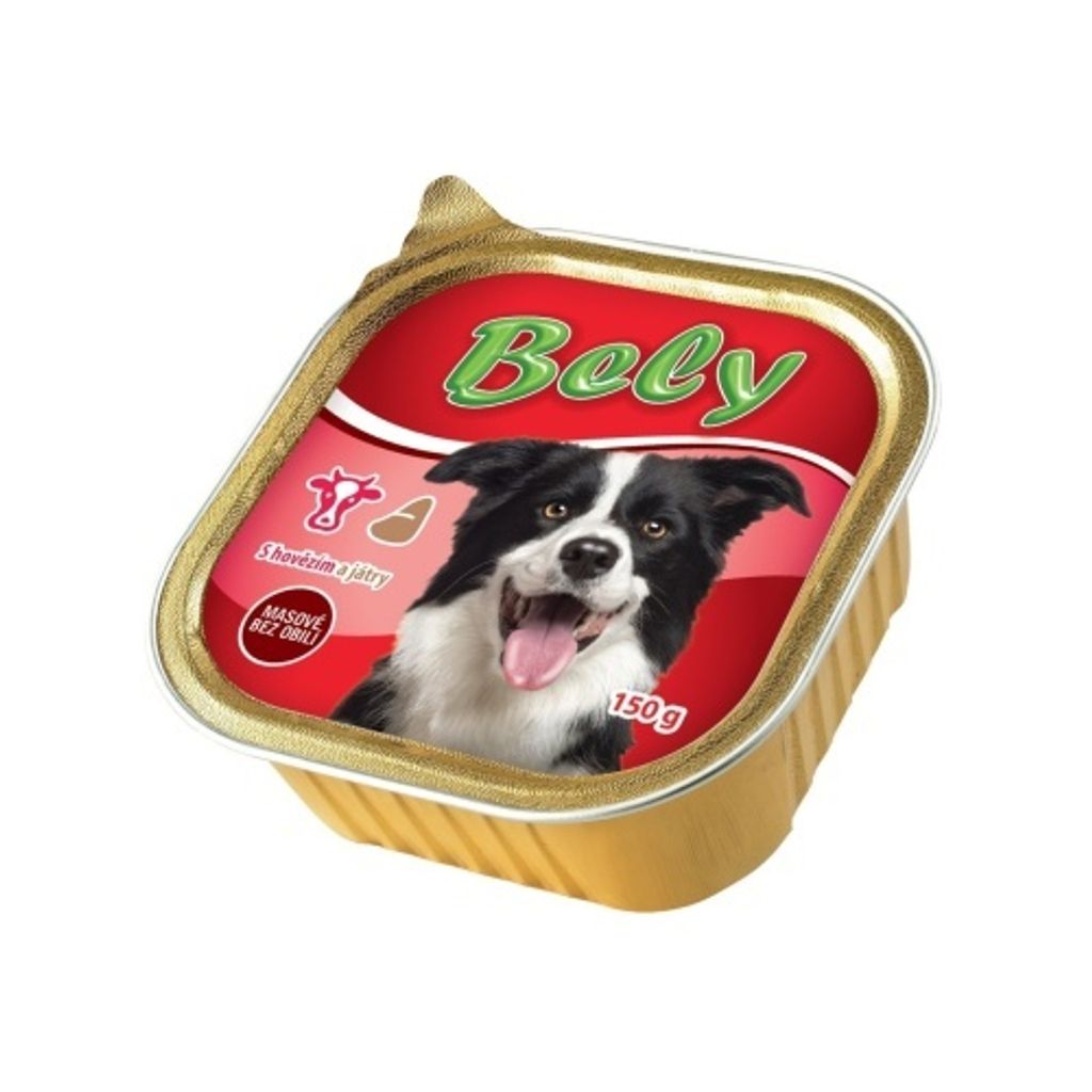 Akinu BELY Hovězí & játra paštika pro psy 150 g Obrázek produktu 