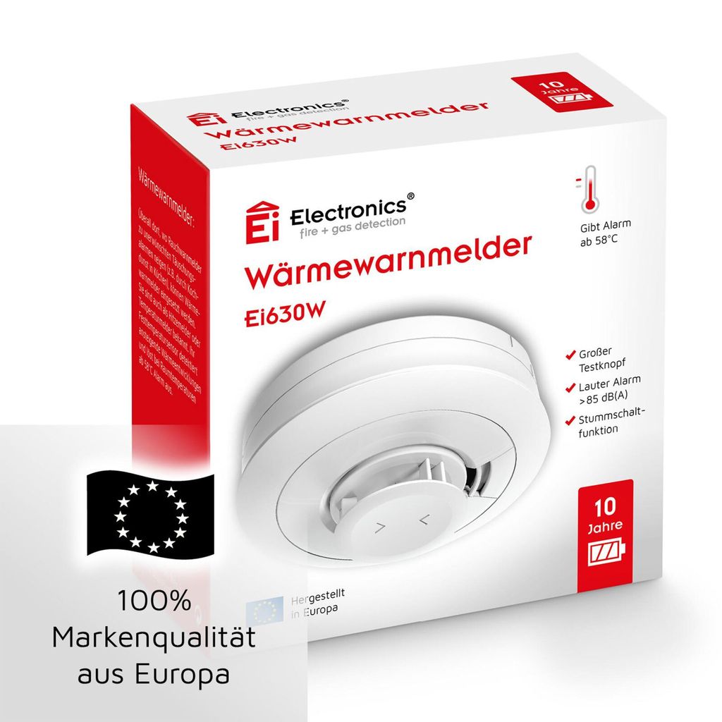 EI ELECTRONICS Wärmewarnmelder Ei630W optional Produktbild 