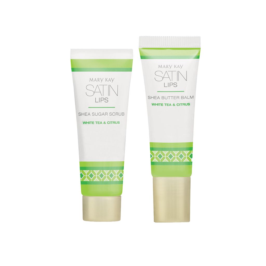 Mary Kay Satin Lips Lippenpflege-Set mit Shea Sugar Scrub & Produktbild 