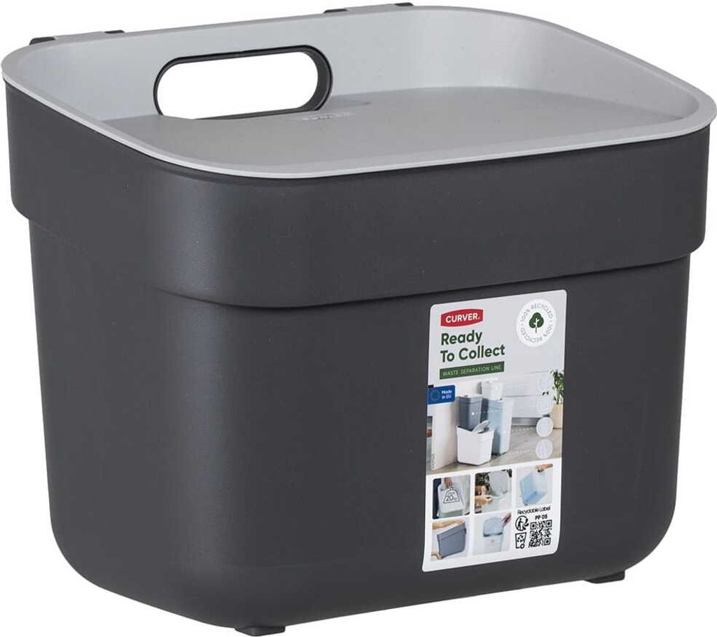 Recyklační koš Ready to Collect 5L 252032 tmavě šedý Keter Obrázek produktu