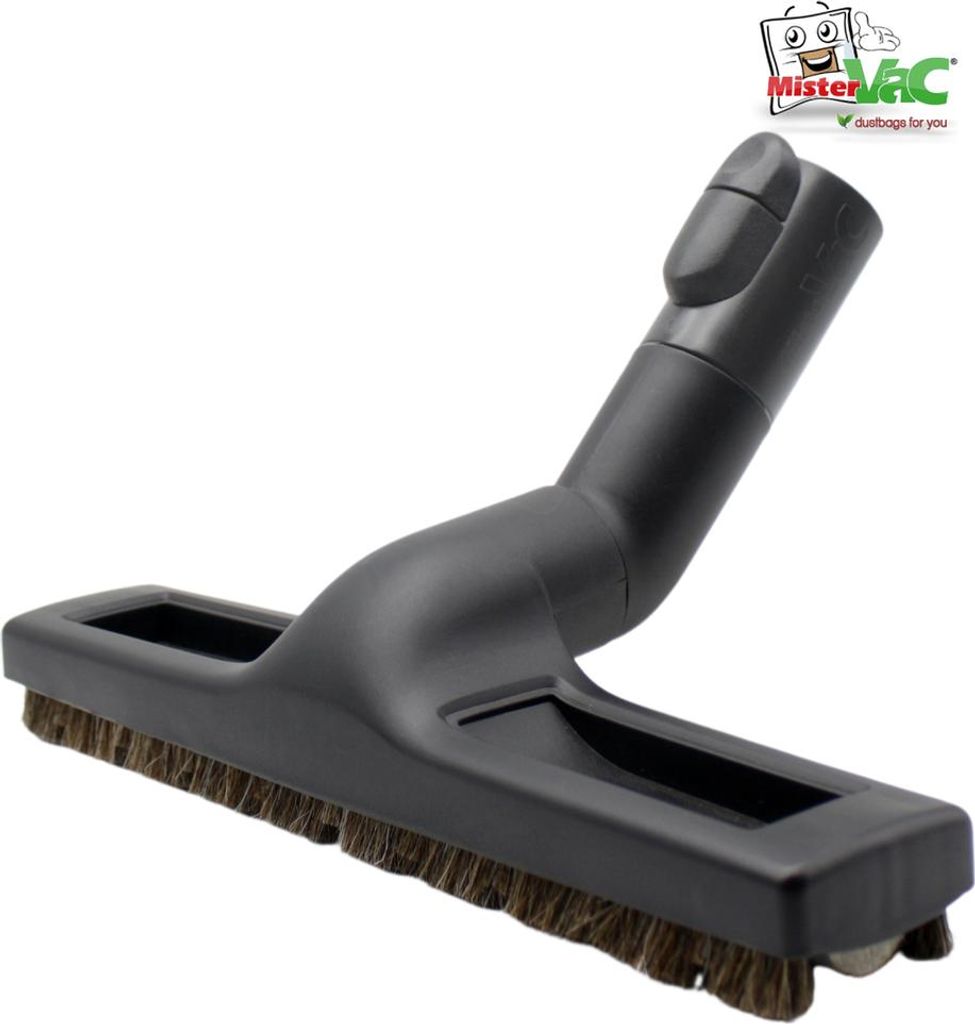 MisterVac Staubsaugerdüse Bodendüse Besendüse Parkettdüse Rosshaardüse + 2 gratis Filzrollen, kompatibel mit Miele S 144