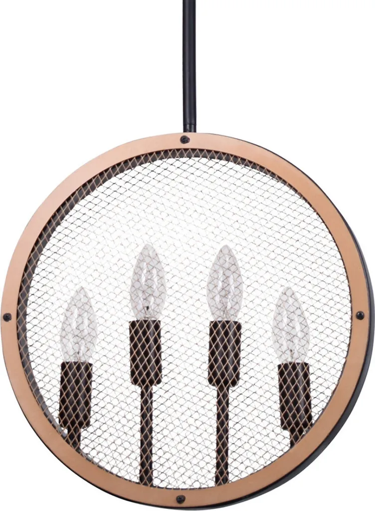 Suspension ARETE 4 Lampes : Illuminez les Grands Espaces avec Style