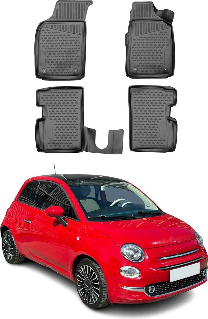 OMAC Fußmatte Gummi TPE für FIAT 500 (312) Produktbild 
