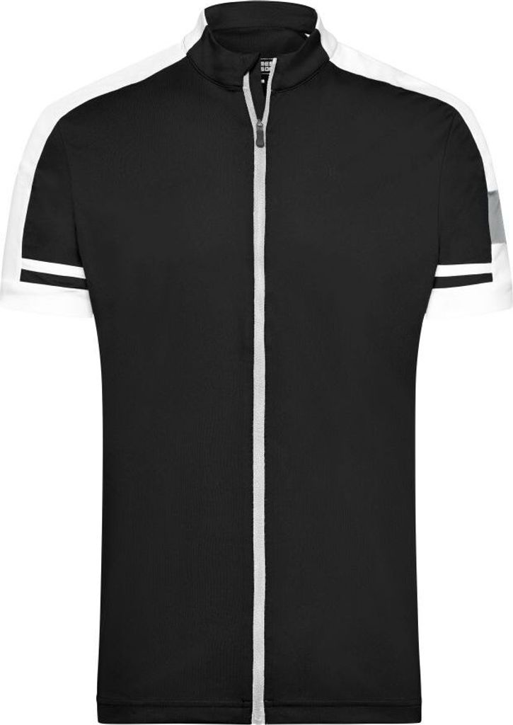 Men's Bike-T Full Zip Sportives Bike-Shirt black, Gr. XXL