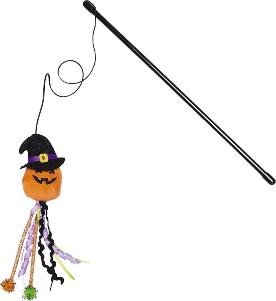 Beeztees Katzenangel Halloween Kürbis