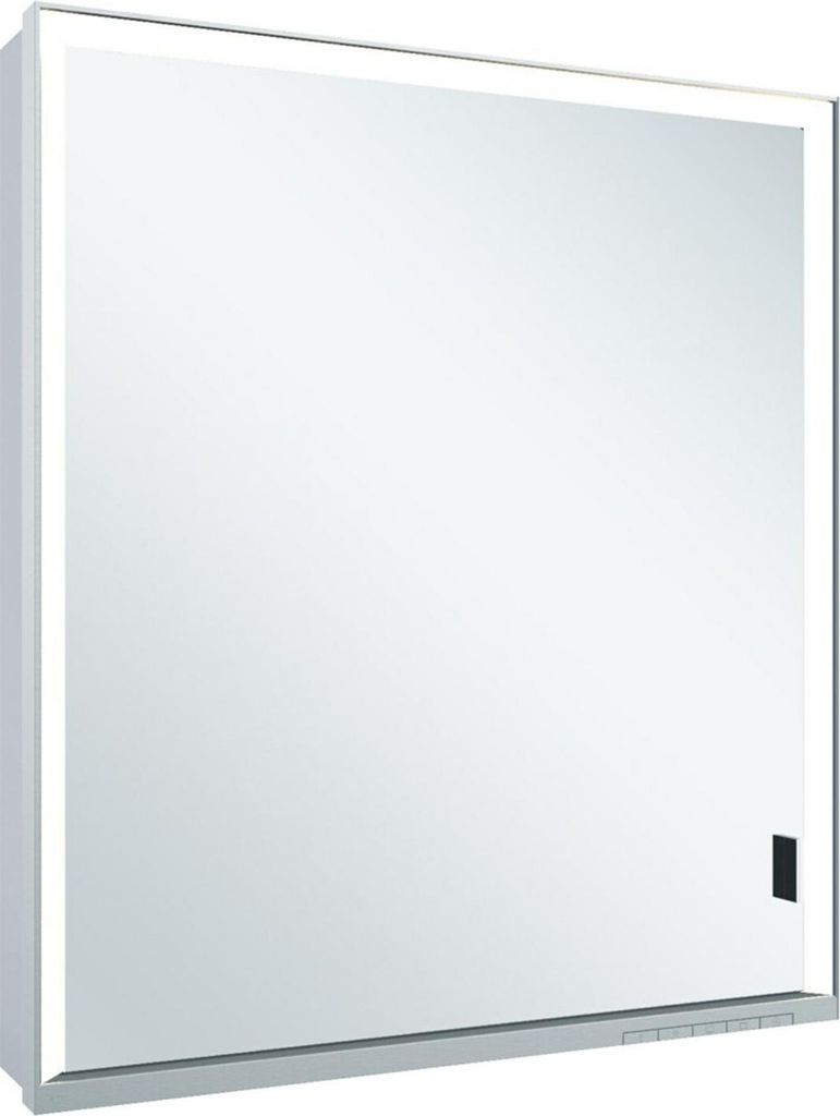KEUCO Royal Lumos Spiegelschrank Wandvorbau 1-türig, lange Tür, Anschlag links, 650mm, 14321172201