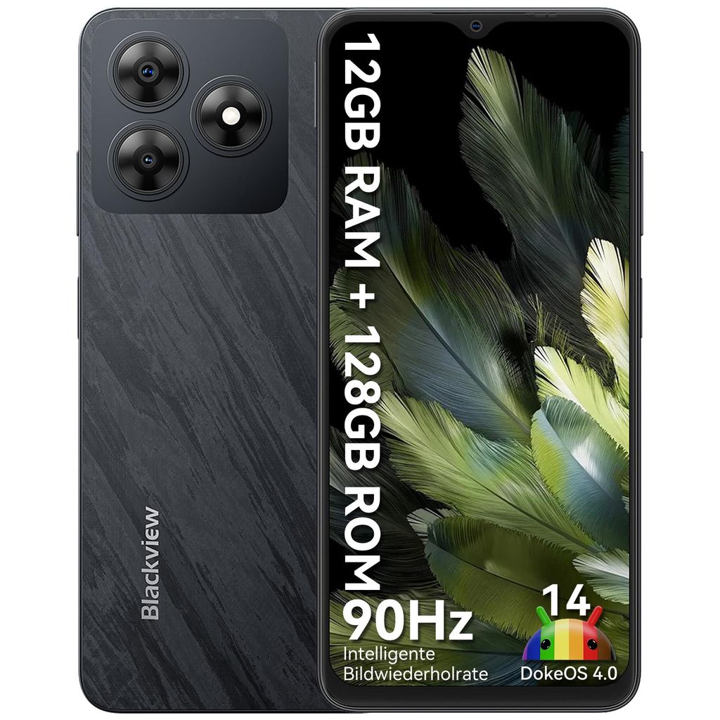 Blackview Wave 8 AI Handy Ohne Vertrag, 6,56" HD+ IPS Image du produit 