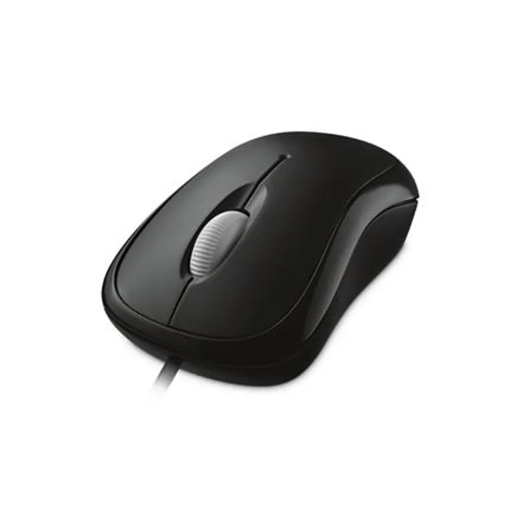 Souris Microsoft Basic Optical ambidextre avec molette de défilement