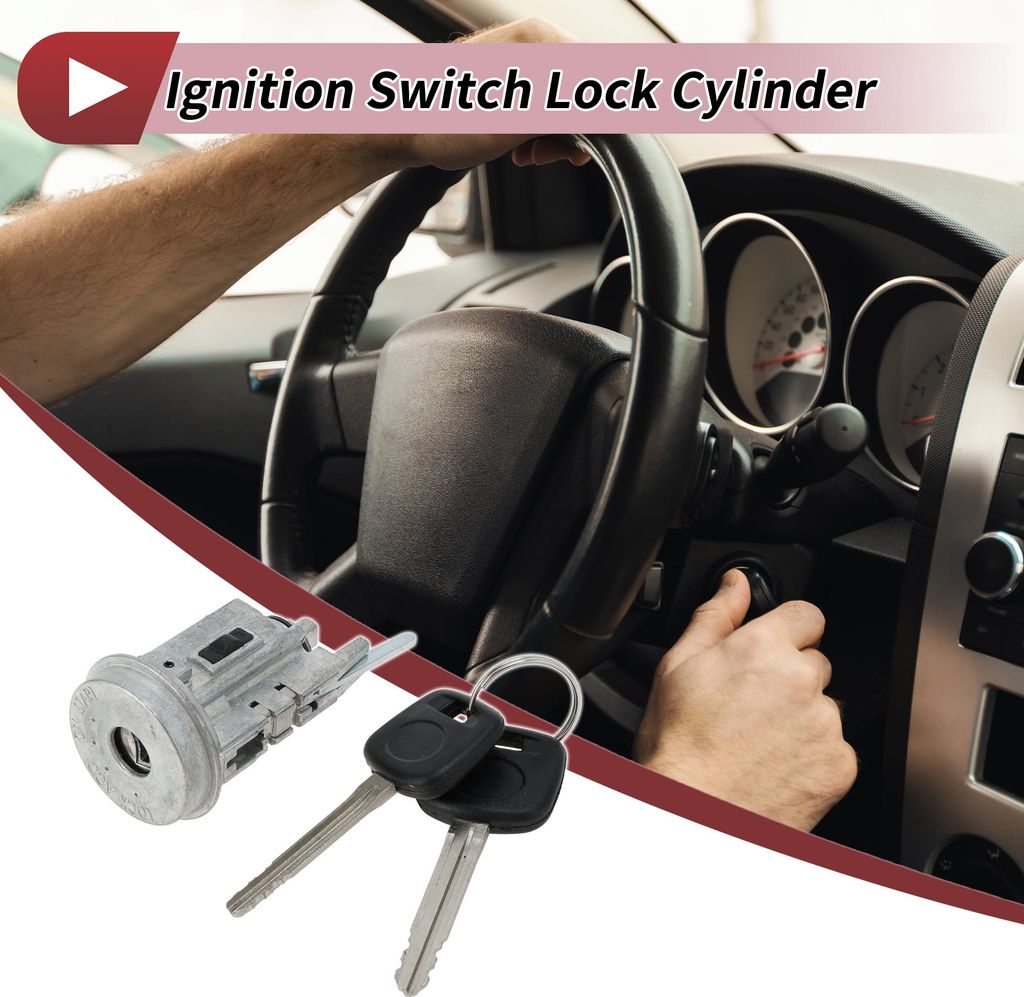 Nr.6905752440 Zündschlosszylinder Für Scion XA 1.5L L4 2004-2006 Zündschalter Zylinderschloss 1 Stk Zündschlosszylinder 2 Stk Schlüssel 1 Set