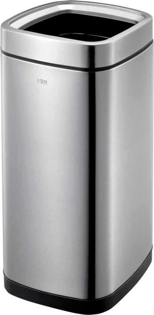 EKO - Laguna Abfalleimer Open Top 35 Liter - Stainless steel Plastic - Matt Edelstahl
