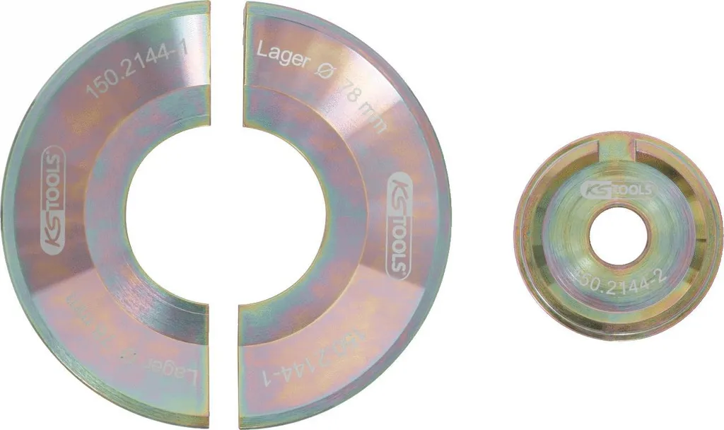 Extracteur de roulement 78mm pour Ford Focus et Volvo - KS TOOLS 3 pcs
