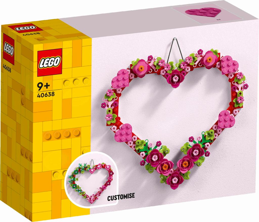 LEGO® Icons 40638 Dekorácia srdca Obrázok produktu 
