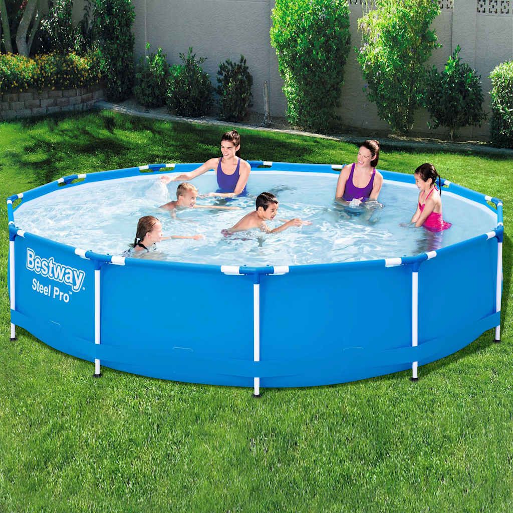 Bestway Swimmingpool Steel Pro Rahmen 366 x 76 cm Produktbild