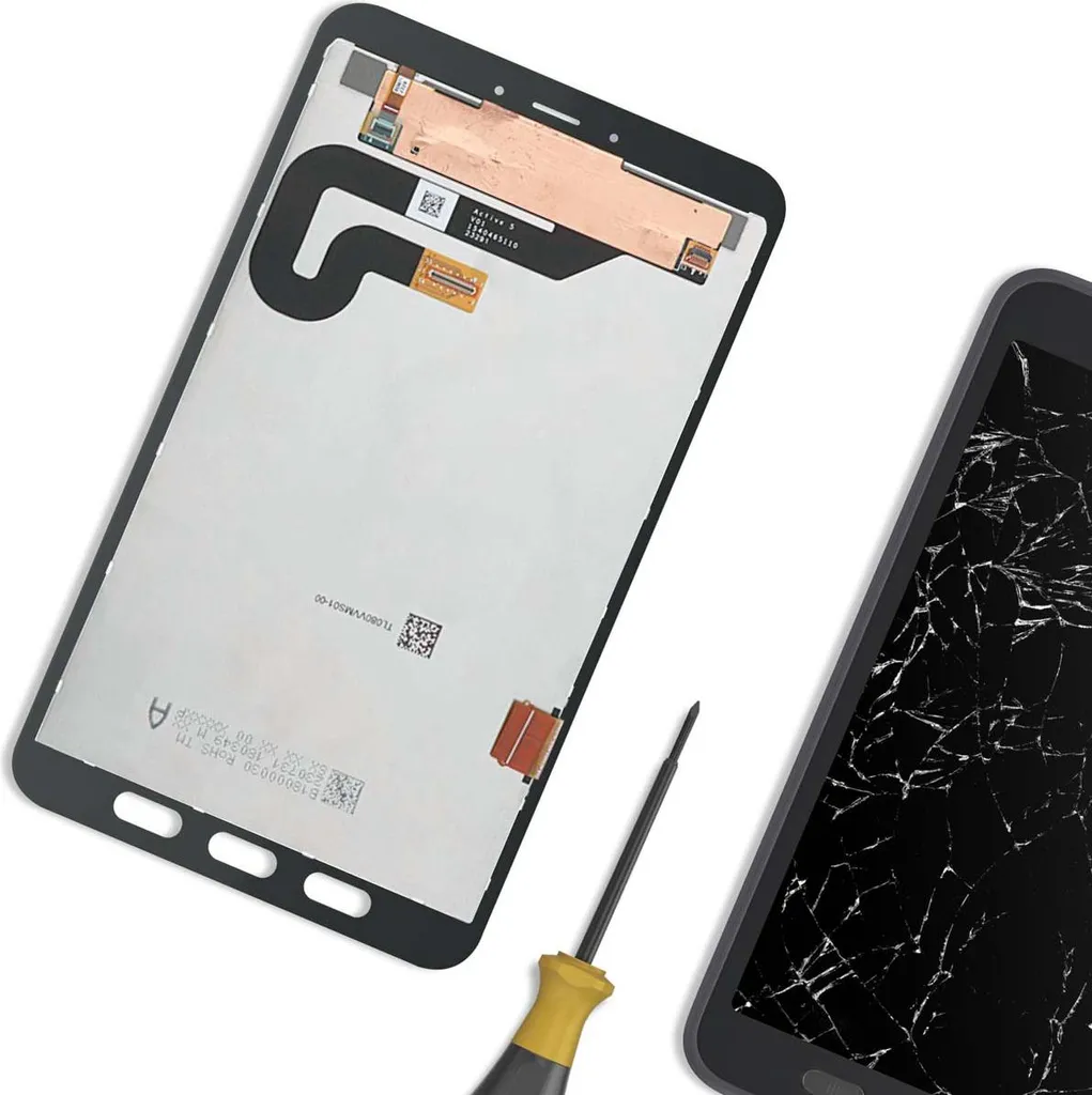 Display LCD + Touch per Samsung Galaxy Tab Active 5 Nero Clappio - 4