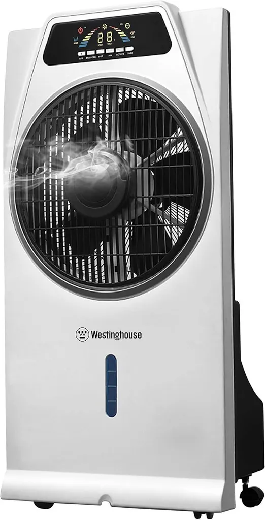 Ventilateur sur pied silencieux Westinghouse Cascata pour salon et bureau