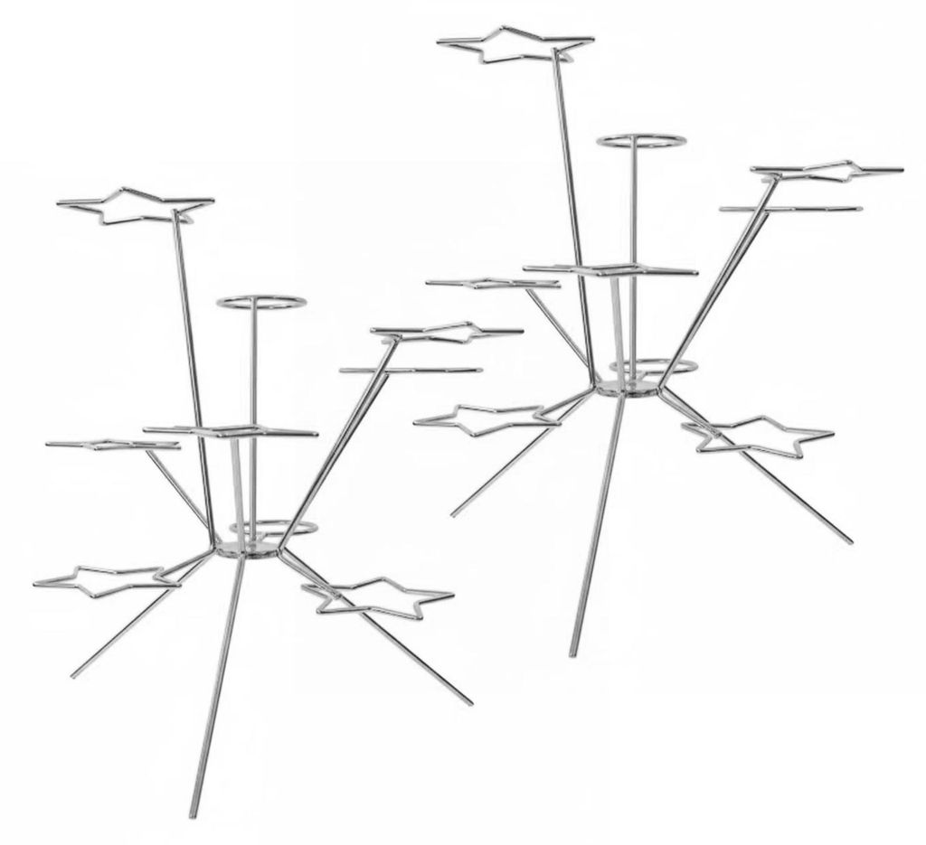 Explodierende Obstschale – handgeschweißtes Metall-Mittelstück für die Tischdekoration, radiales Design, Obstschale, modernes Wohnaccessoire, ...