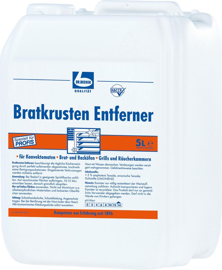 Dr. Becher Bratkrusten Entferner 5 Liter - Grills & Produktbild 