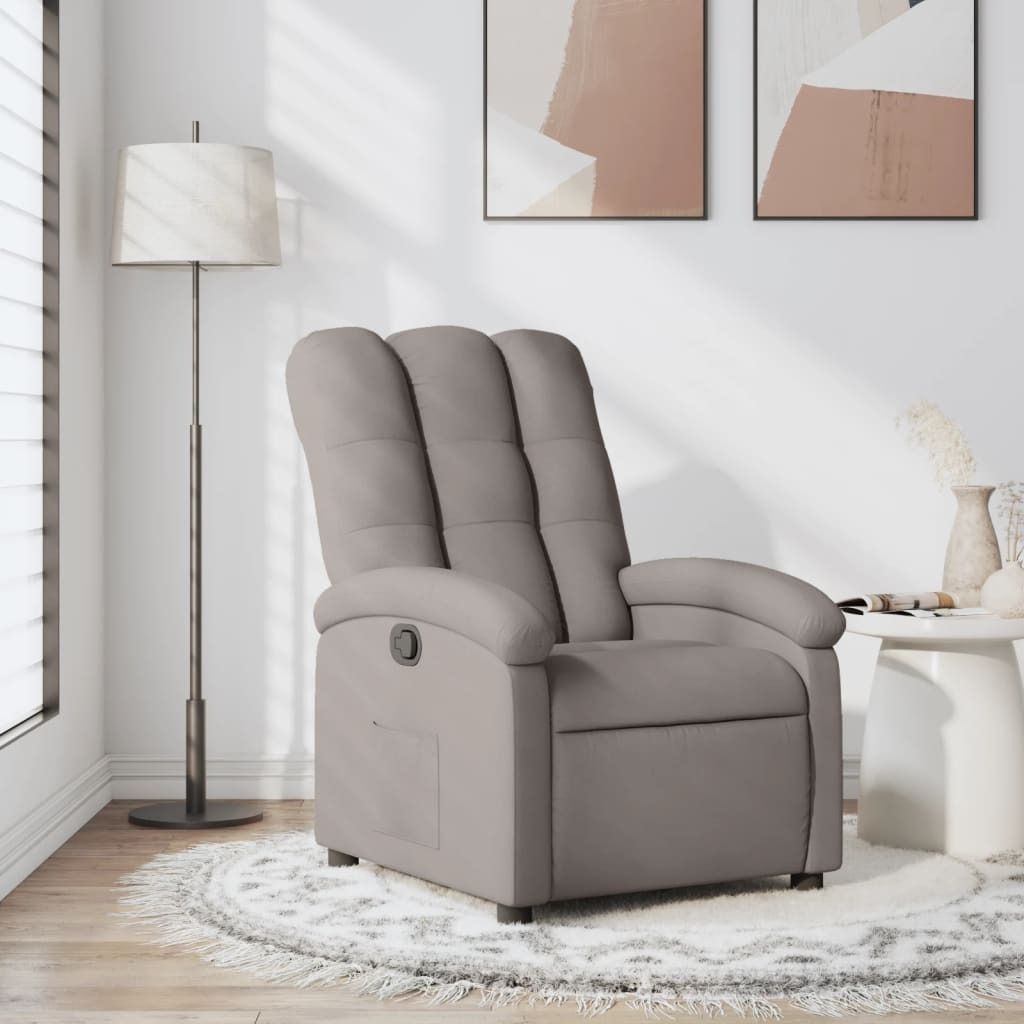 Maison Exclusive - Relaxsessel Taupe Stoff