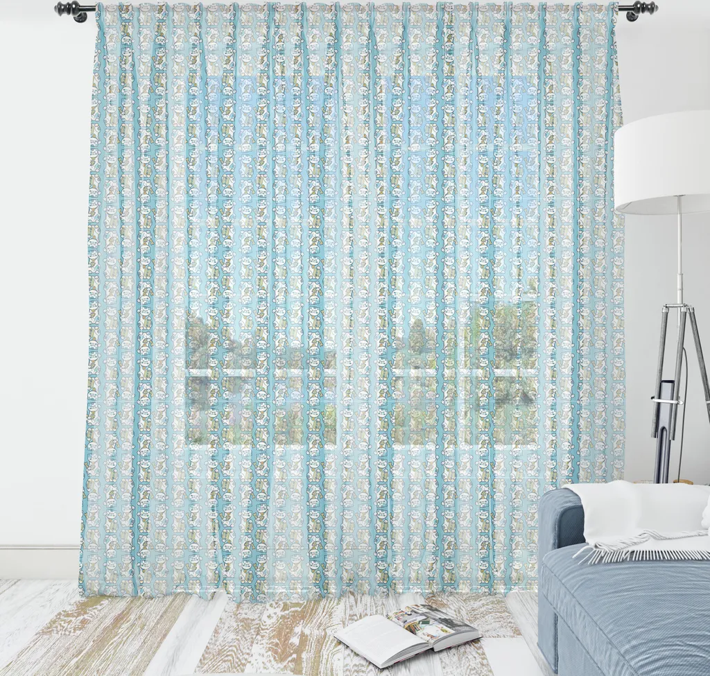 Arazzo Giapponese Fortuna Maneki Neko ABAKUHAUS 160x274