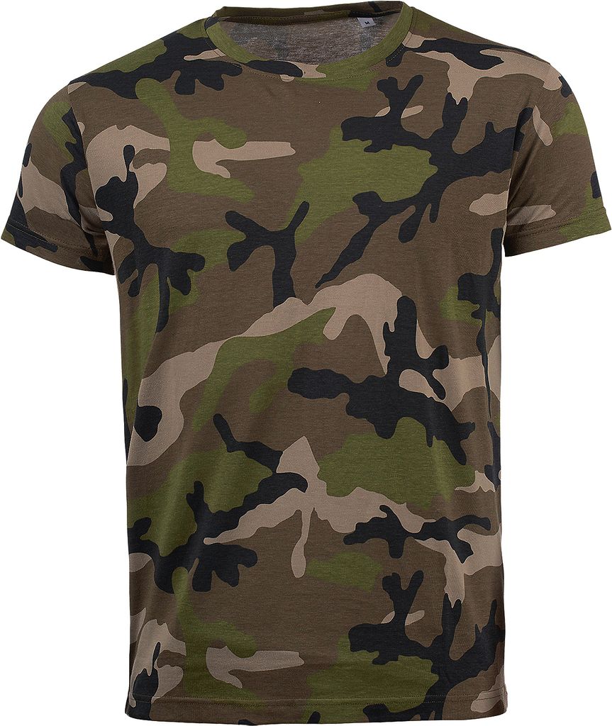 SOLS Herren Camo T-Shirt mit Tarnmuster, Kurzarm PC2166 (M) (Camouflage)