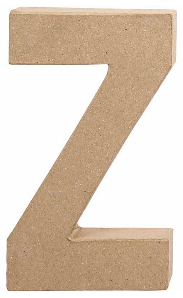Briefpapier -Maché - Z, 20,5 cm