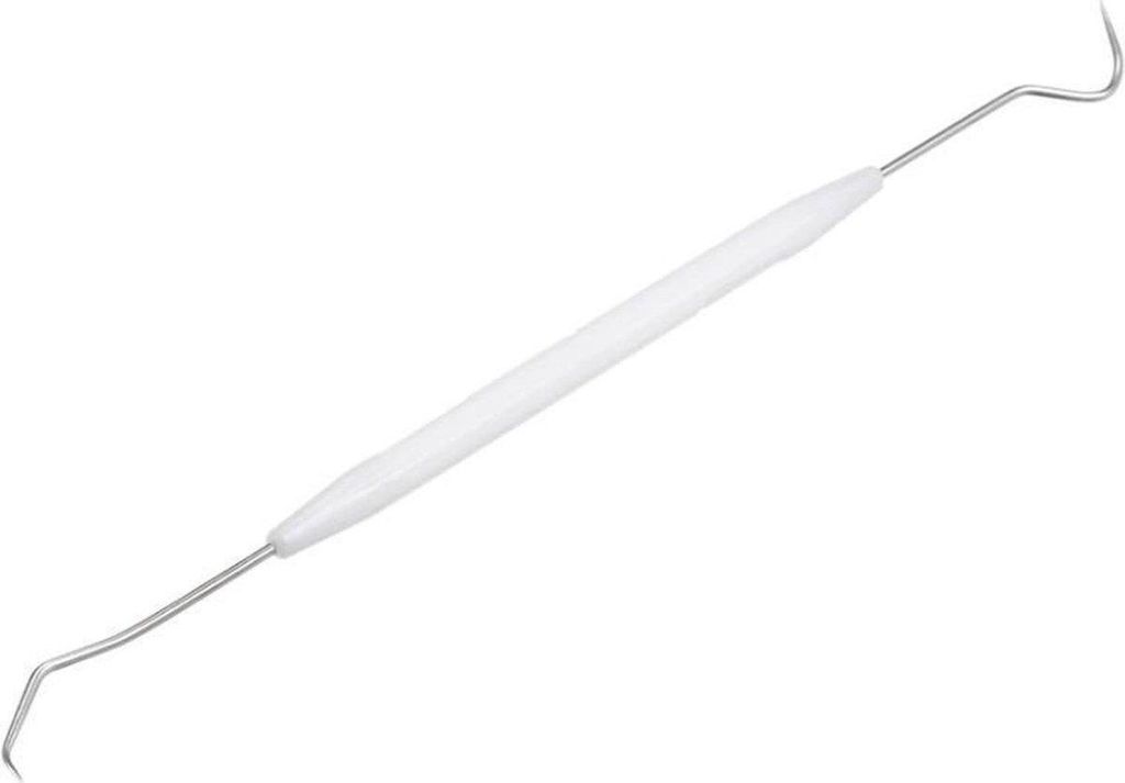 CHPN – Crochet dentaire – Crochet dentaire – 17 cm – Blanc Image du produit 