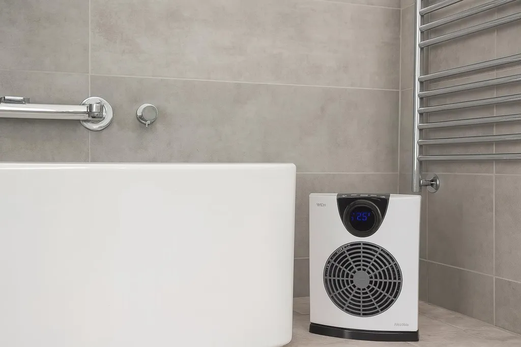 Chauffage électrique soufflant WDH-E20 pour atelier et petit garage - 2