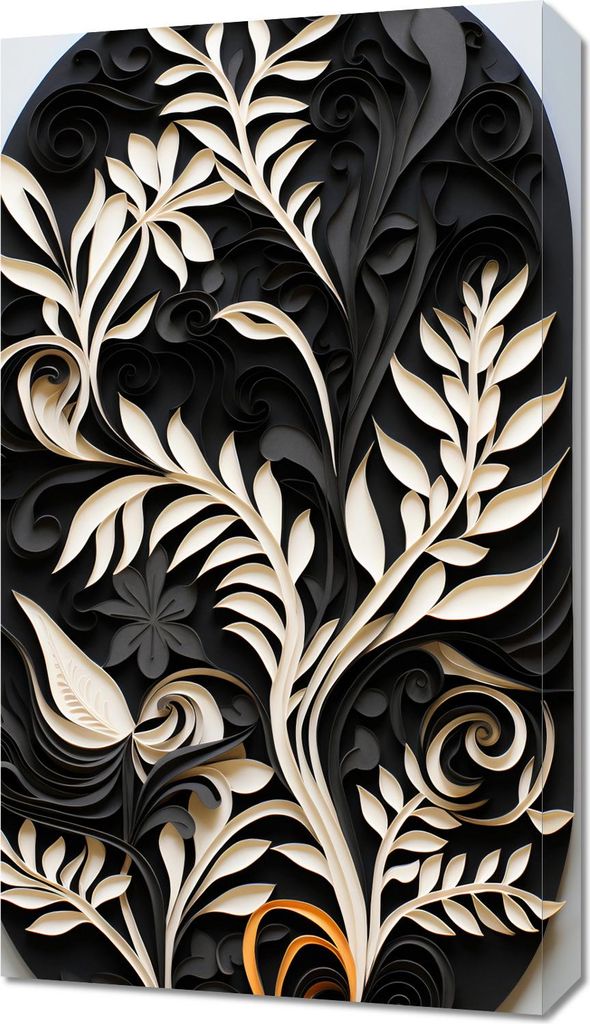 Bild 40x70cm Komplexe Symmetrie