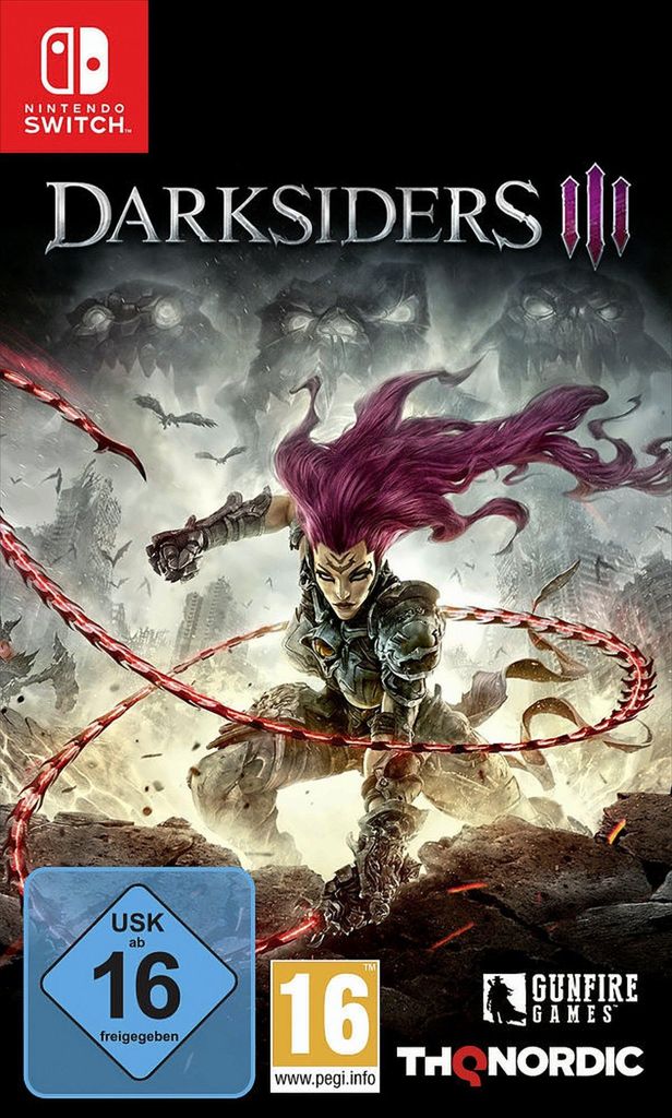 GAME Darksiders III, Nintendo Switch, T (Jugendliche) Produktbild 