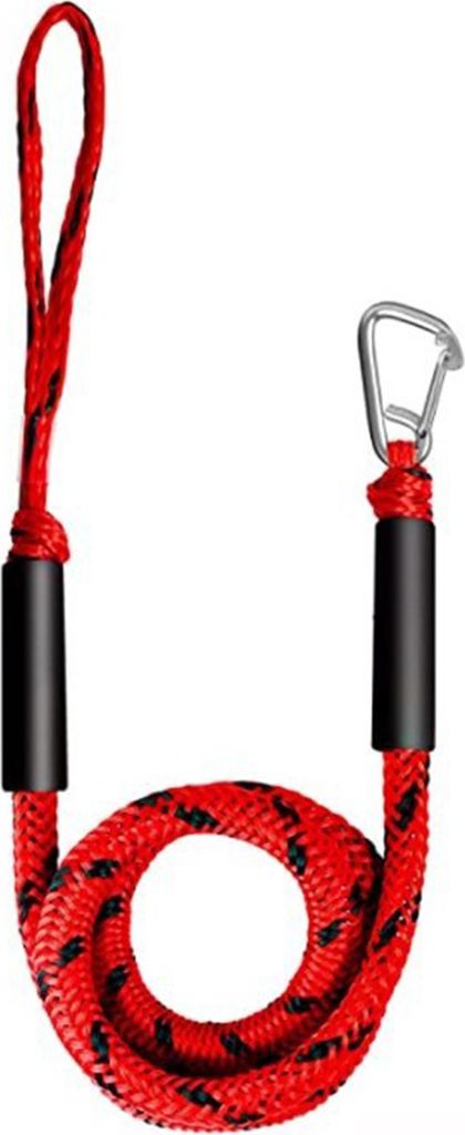 Boots-Bungee mit Edelstahlhaken, hohe Elastizität, 2200 Pfund, schwimmfähig, strapazierfähig, Ponton-Bungee-Docking-Leine, Seil, Bootszubehör