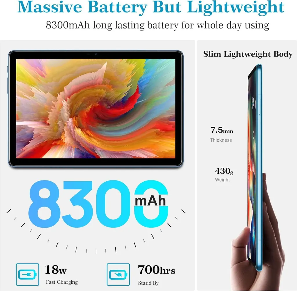 Tablette Android 10 pouces DOOGEE T10 idéale pour Travail et Loisirs - 4