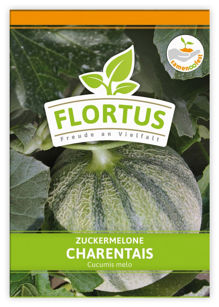 Zuckermelone Charentaise | Zuckermelonensamen von FLORTUS