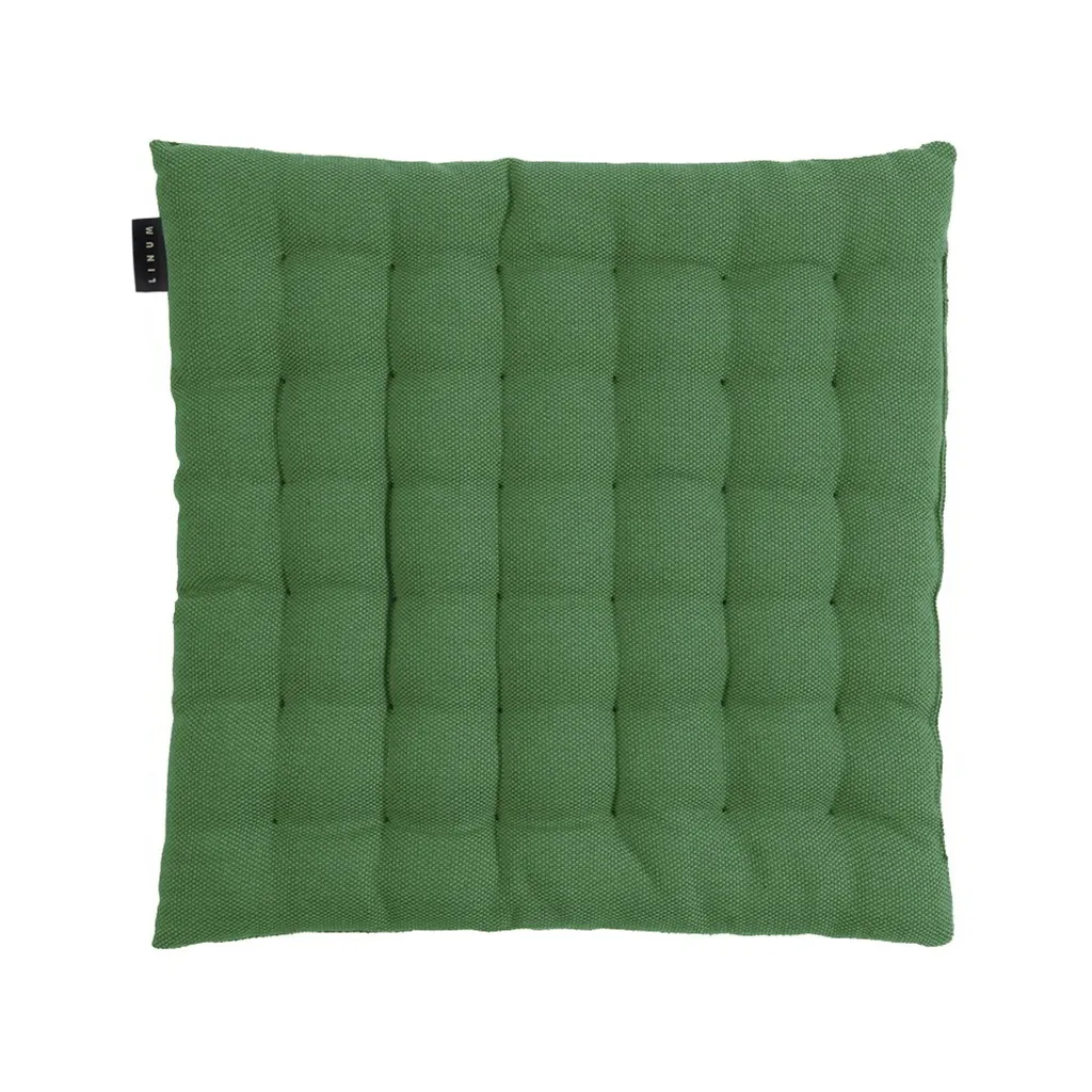 Assise de chaise coton Linum PEPPER 40x40 Jaune E97 : Qualité Suédoise