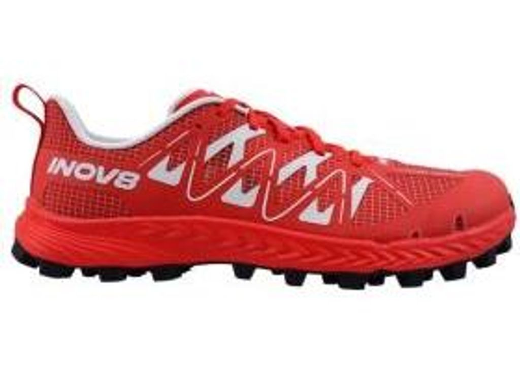 Inov-8 MUDTALON SPEED v2 M rote Schuhe, Größe UK 9