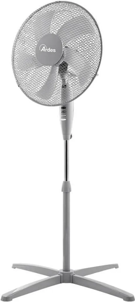 Ventilateur de table oscillant Ardes AR5ST40PG gris 3 vitesses 40cm