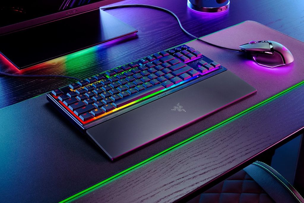 Ornata V3, czarna, bezklawiszowa klawiatura dla graczy Zdjęcie produktu 1
