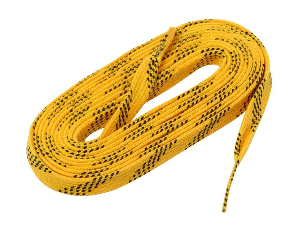 Gewachste Schnürsenkel Winnwell, gelb, 130"