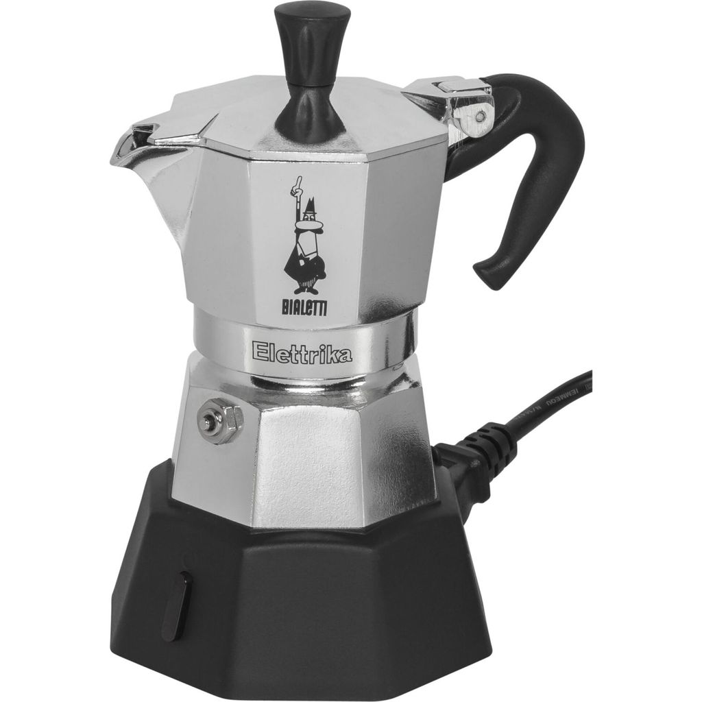 Bialetti Moka Elettrika 2 Tassen Kaffeemaschine Elektro Espresso 220V 