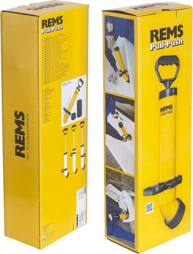 Déboucheur REMS Pull-Push 170300 R à forte puissance d'aspiration