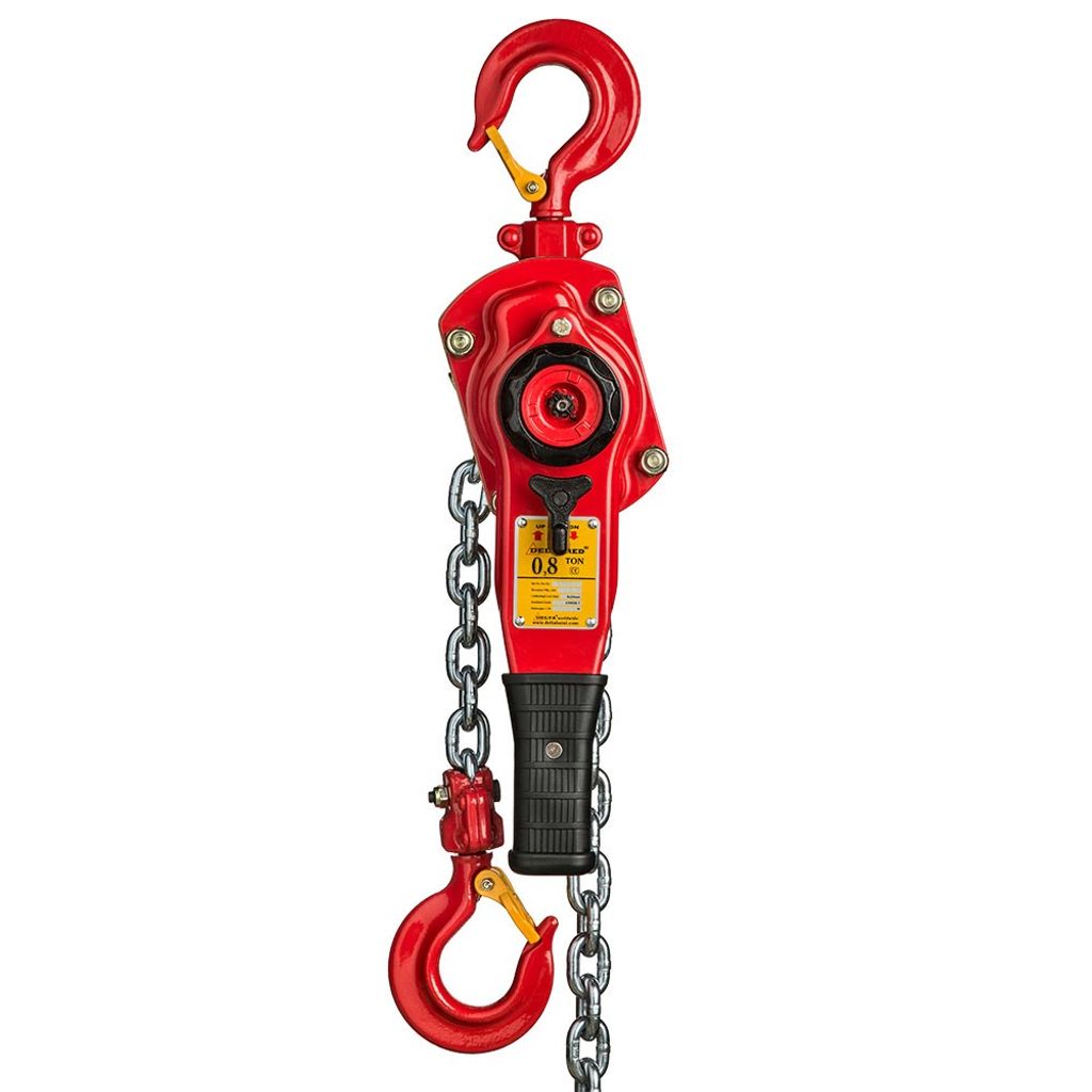 DELTA RED Premium Hebelzug - 0,8t mit 1,5m Hubhöhe