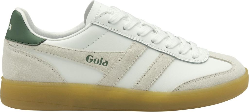 Gola Viper Leather White/White/Evergreen/Gum Größe EU 40 Produktbild 