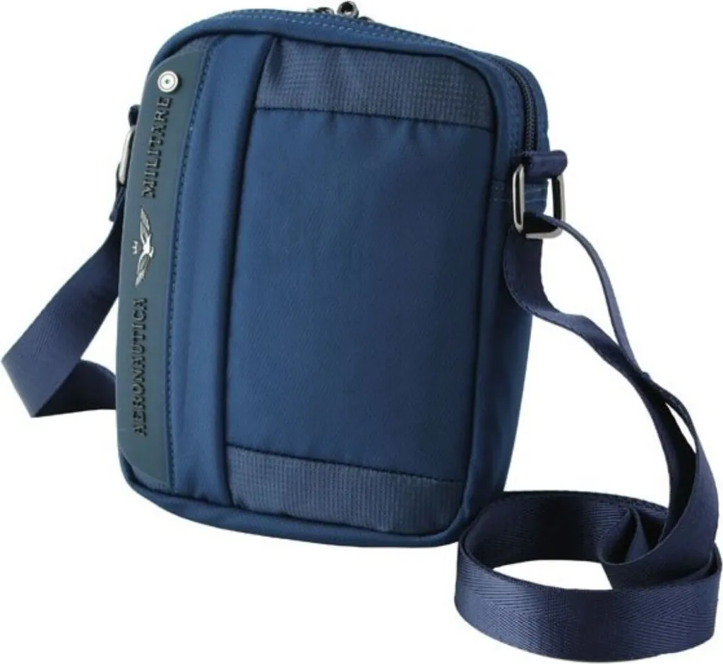 Borsa Aeronautica Militare AM510BL Airspace - Borsello Uomo Originale